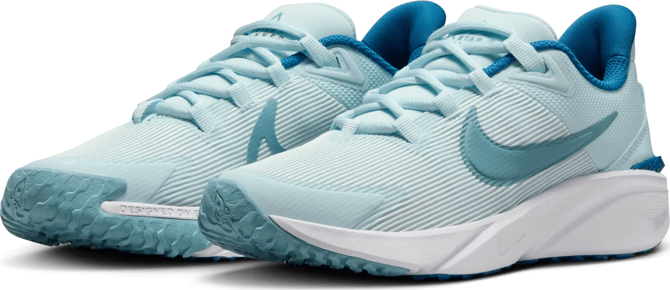 Nike Star Runner 4 Glacier Blue Astronomy Blue White Denim Turquoise (GS)