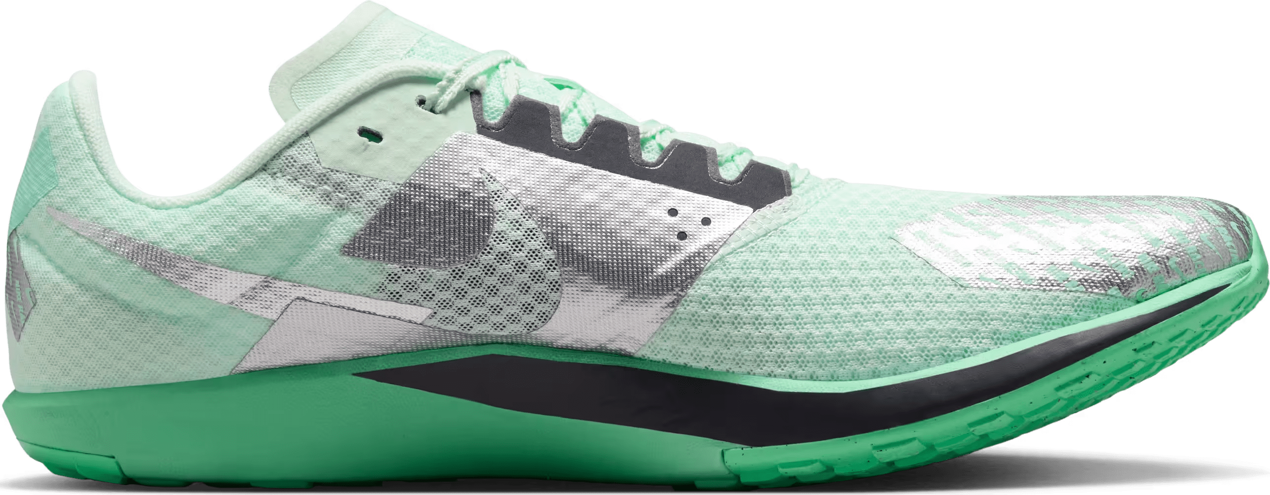 Nike Zoom Rival Waffle 6 Barely Green Green Glow Mint Foam Metallic Silver