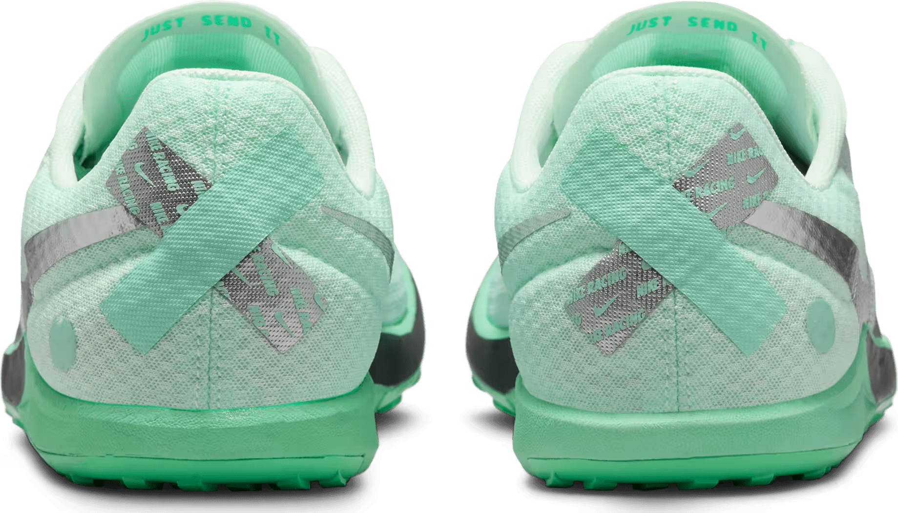 Nike Zoom Rival Waffle 6 Barely Green Green Glow Mint Foam Metallic Silver