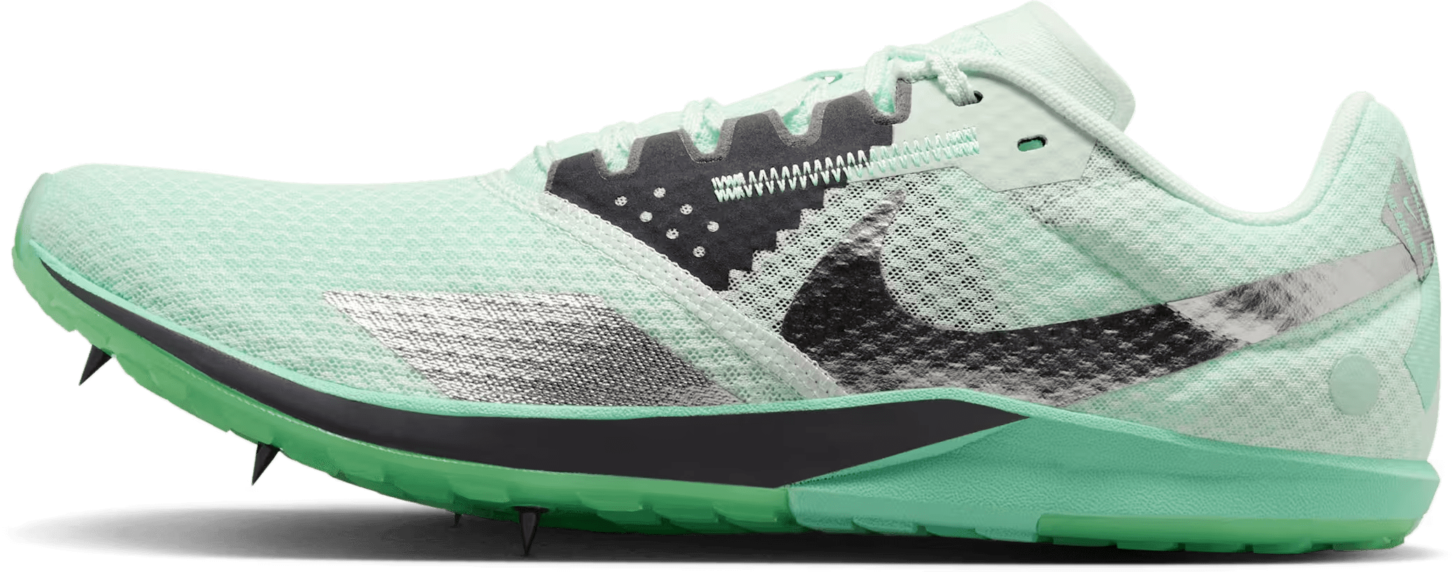 Nike Zoom Rival XC 6 Barely Green Green Glow Mint Foam Metallic Silver