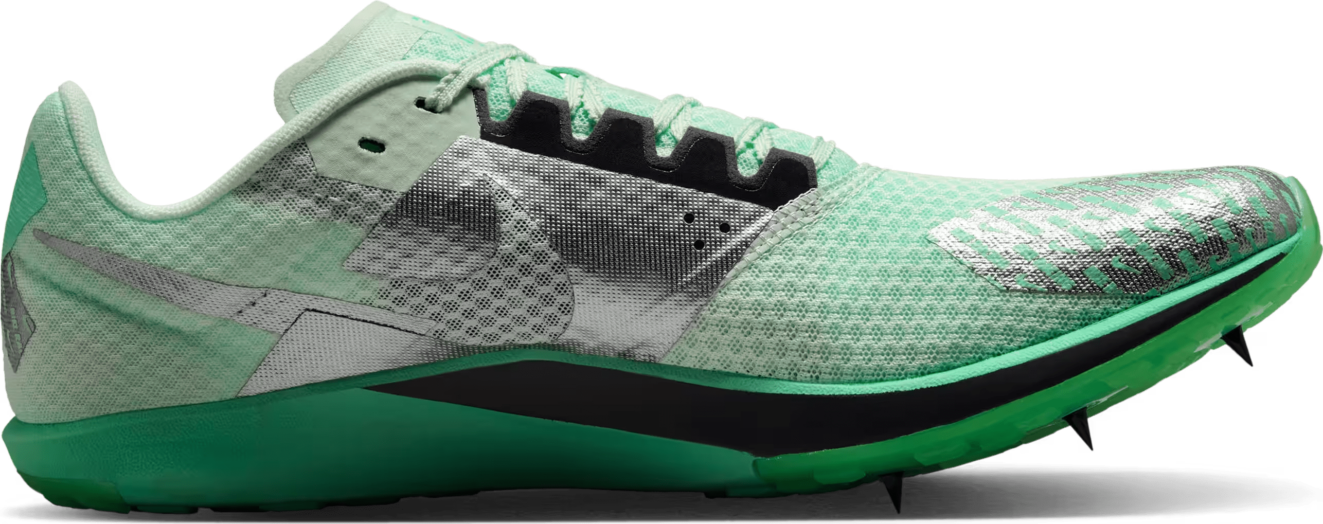 Nike Zoom Rival XC 6 Barely Green Green Glow Mint Foam Metallic Silver
