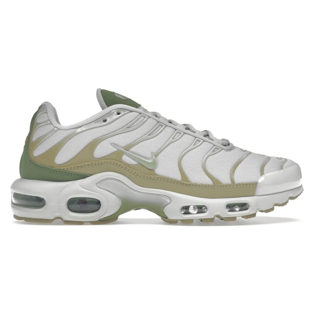 Nike Air Max Plus White Beige Olive