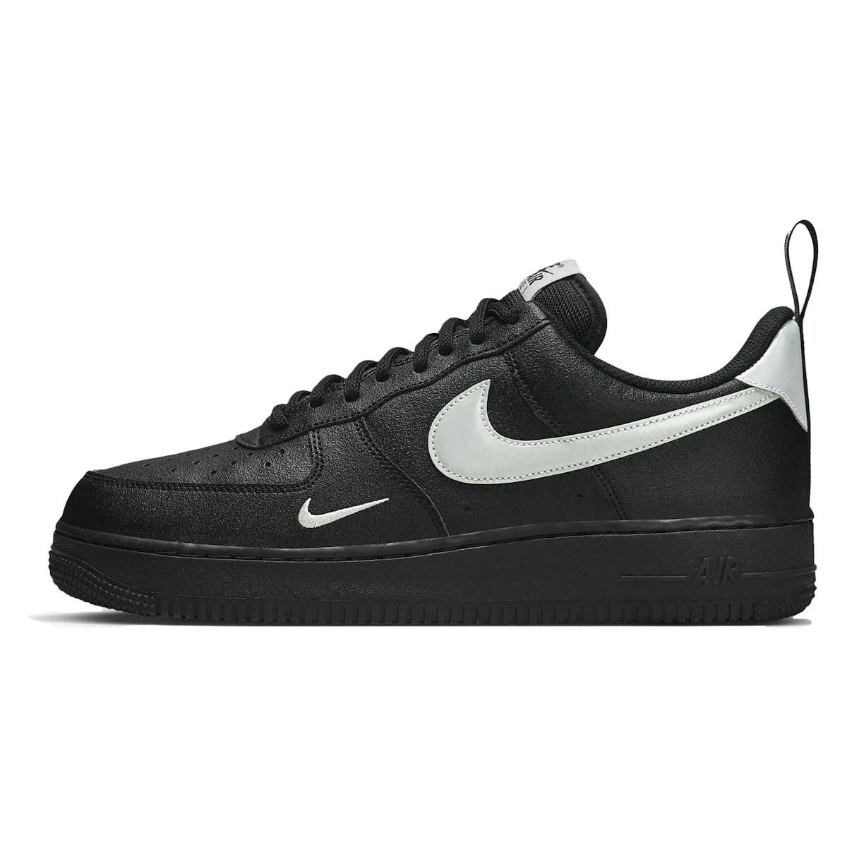 Nike Air Force 1 Low Heel Tab "Black/White"