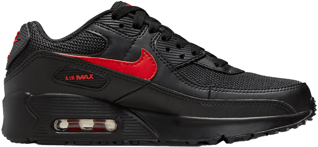 nike air max 90 gs black