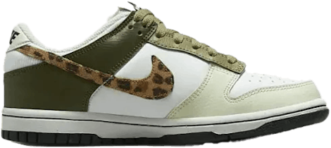 Nike Dunk Low GS "Olive Leopard"