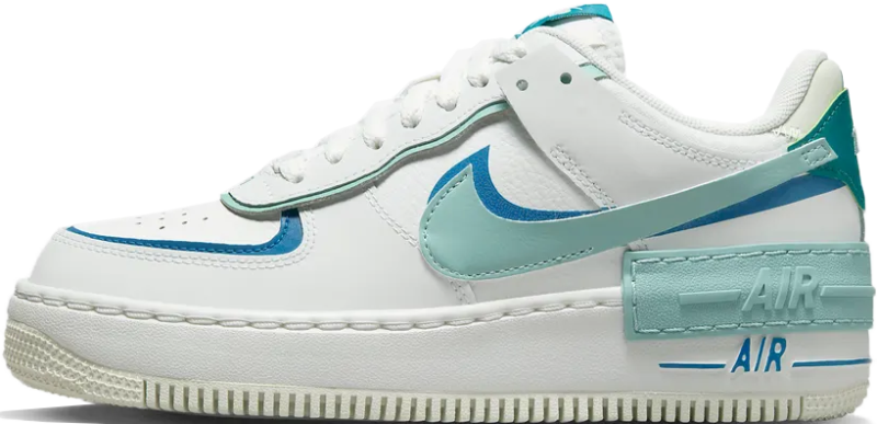 Nike Air Force 1 Shadow Blue Whisper DZ1847 101 Sneaker Squad