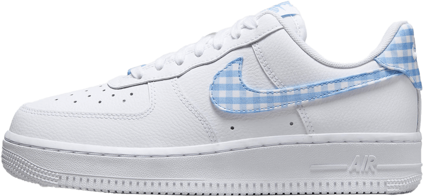 Nike Air Force 1 Low Wmns "Blue Gingham"