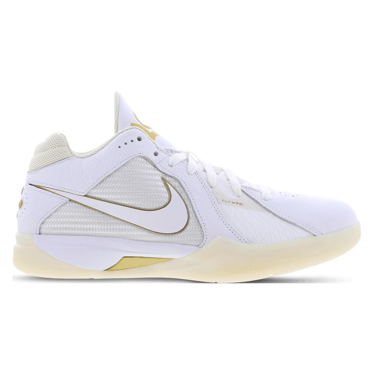 Nike KD 3 Retro White Metallic Gold