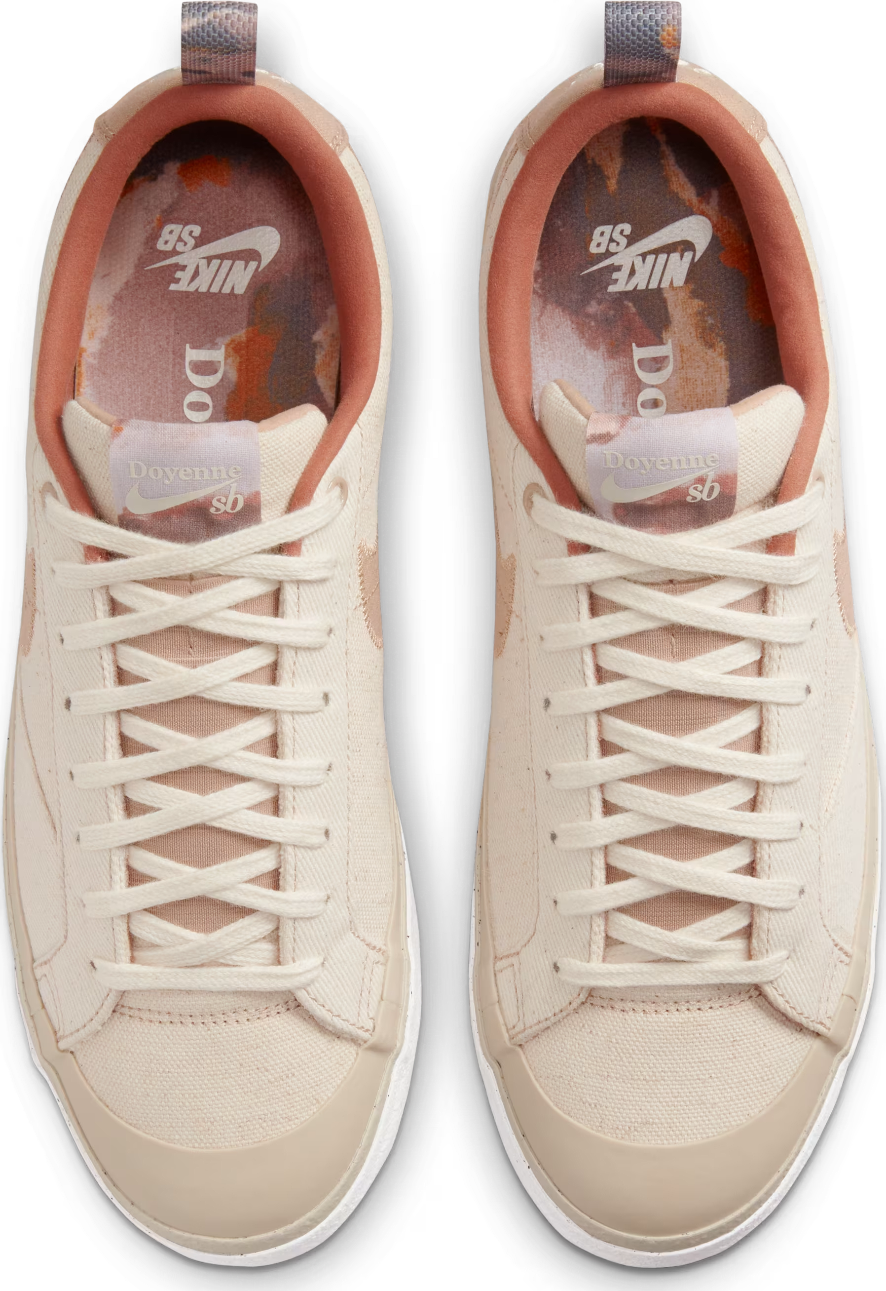 Nike SB Blazer Low x Doyenne Coconut Milk and Rattan
