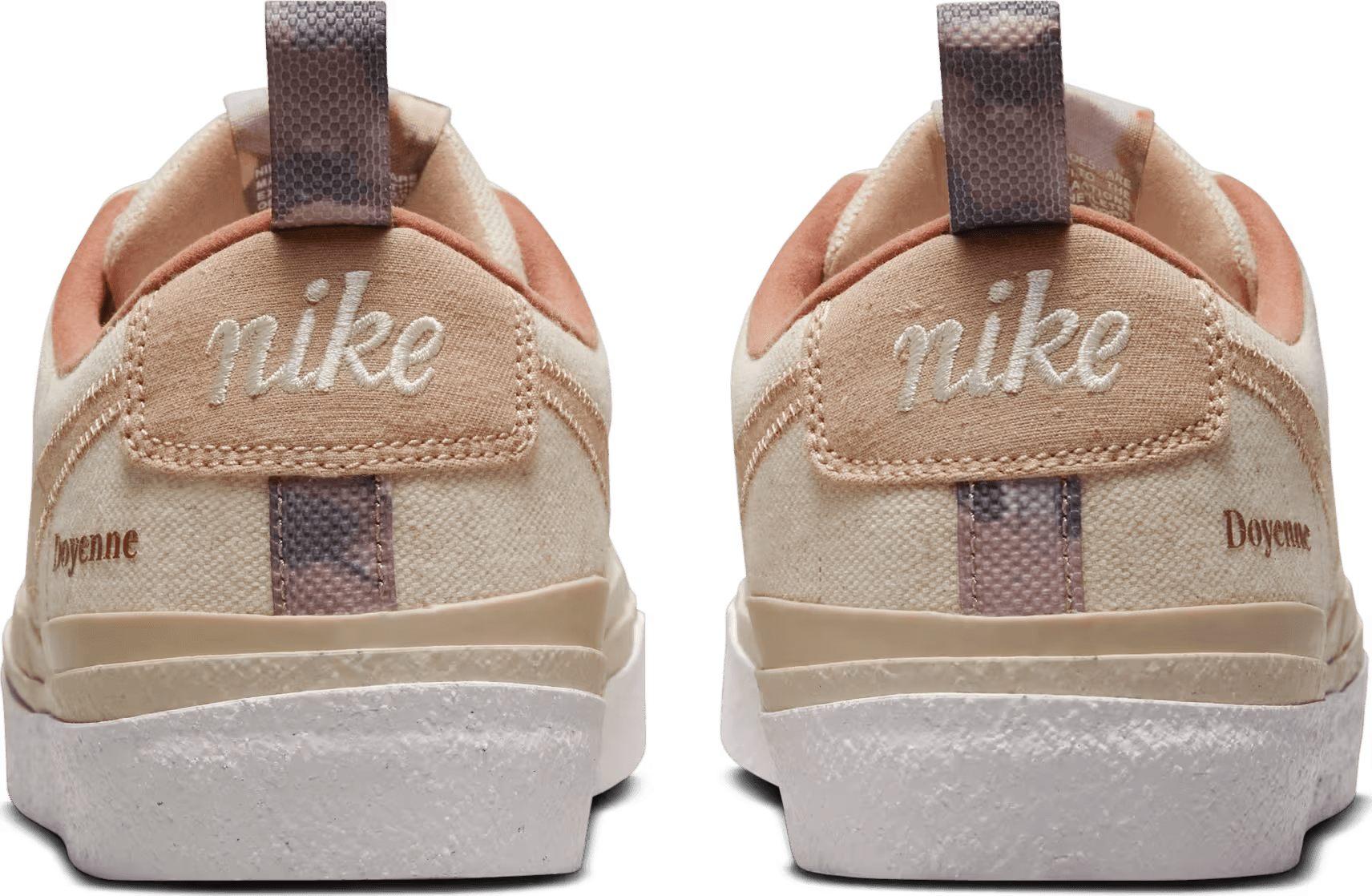 Nike SB Blazer Low x Doyenne Coconut Milk and Rattan
