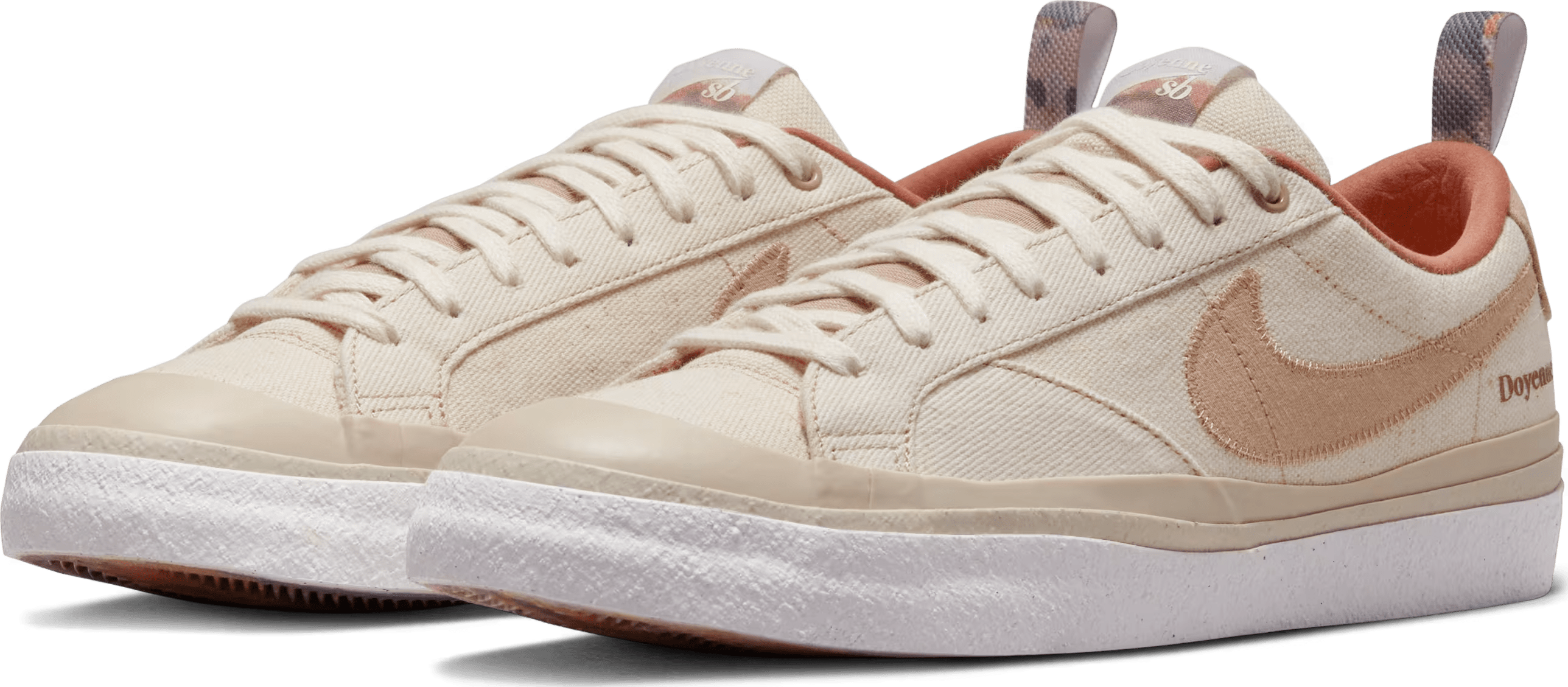 Nike SB Blazer Low x Doyenne Coconut Milk and Rattan