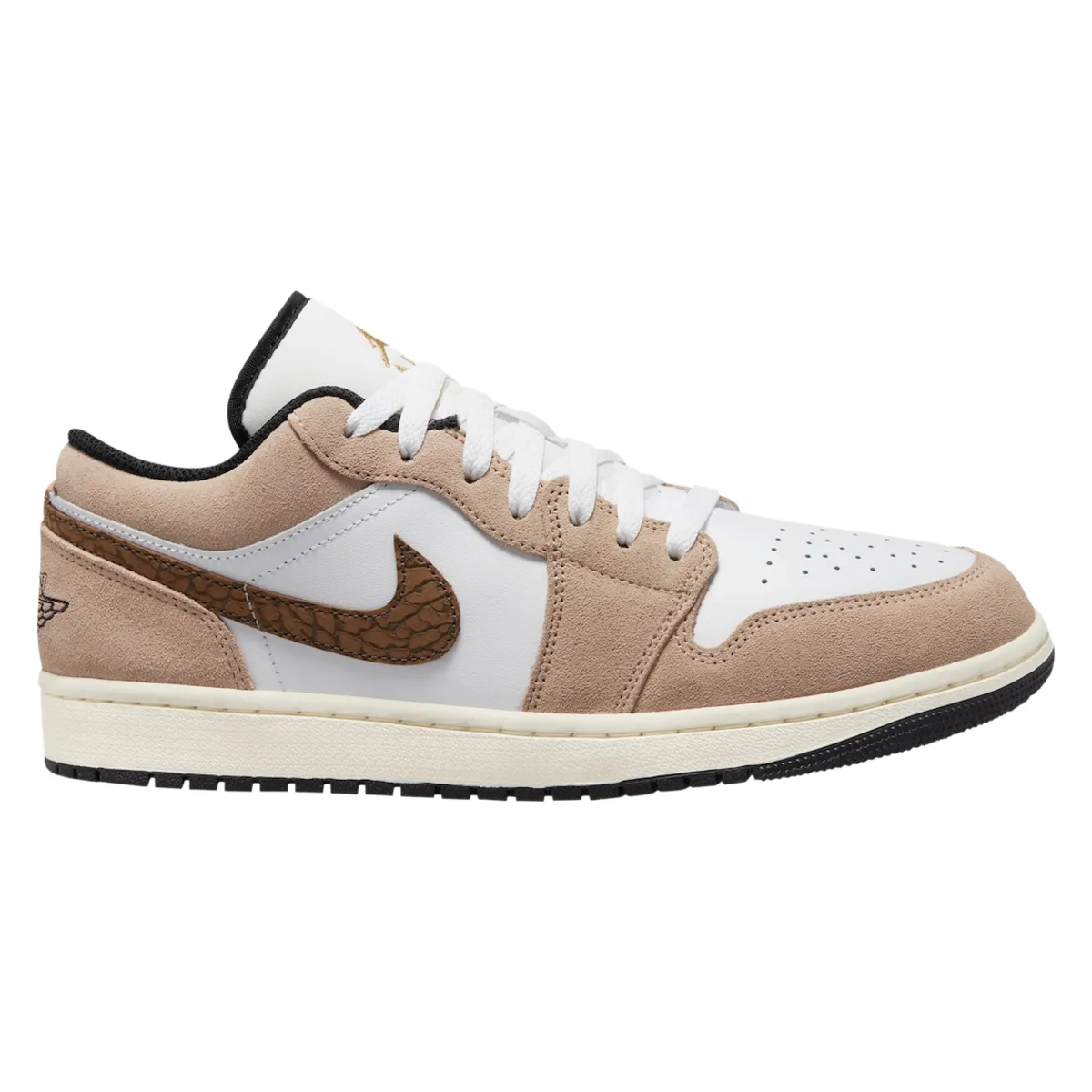 Air Jordan 1 Low SE "Brown Elephant Print"
