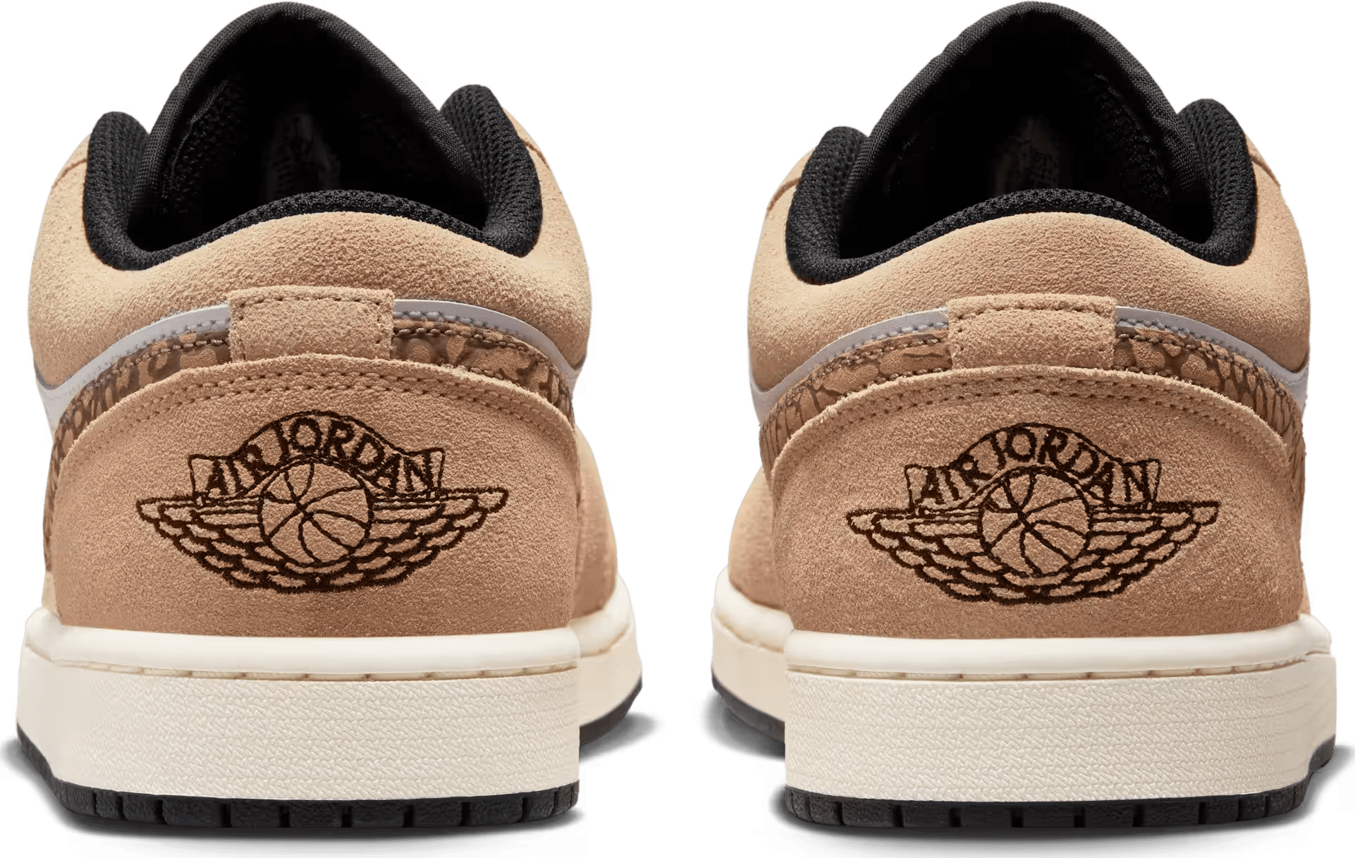 Air Jordan 1 Low SE "Brown Elephant Print"