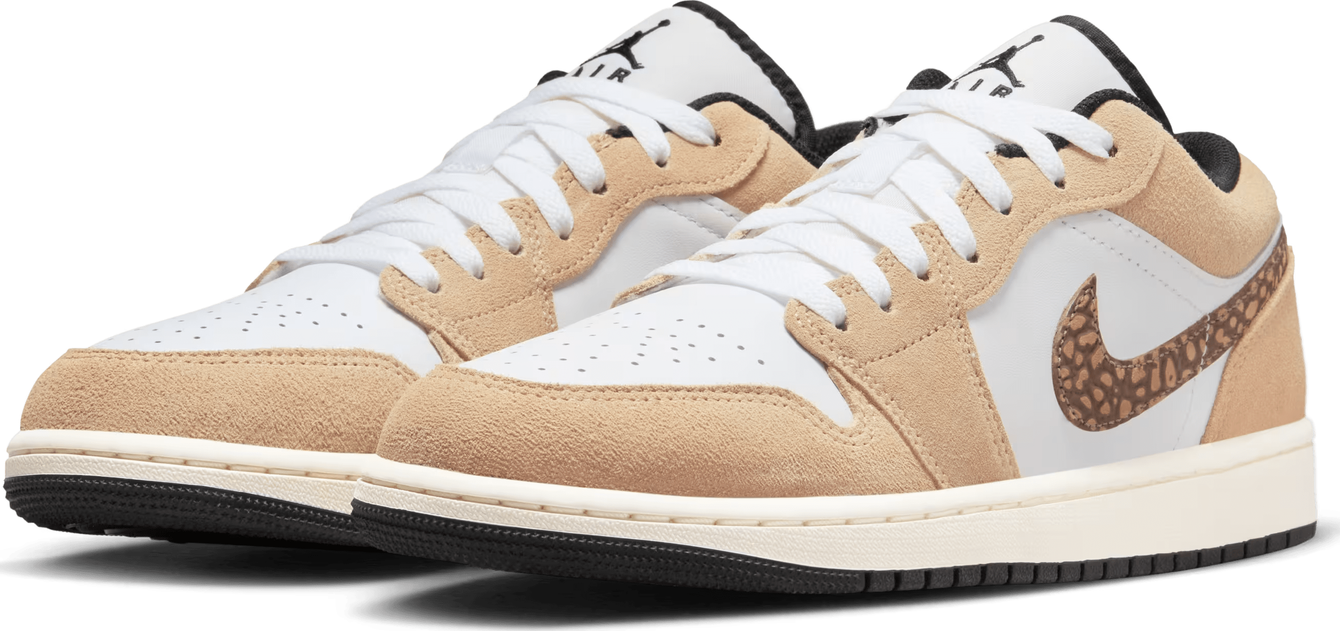 Air Jordan 1 Low SE "Brown Elephant Print"