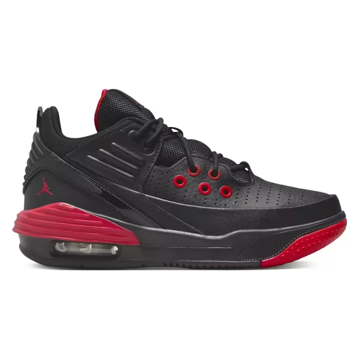 Jordan Max Aura 5 Black University Red (GS)