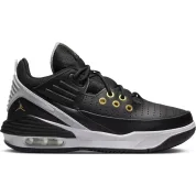 Jordan Max Aura 5 Black White Wolf Grey Metallic Gold (GS)