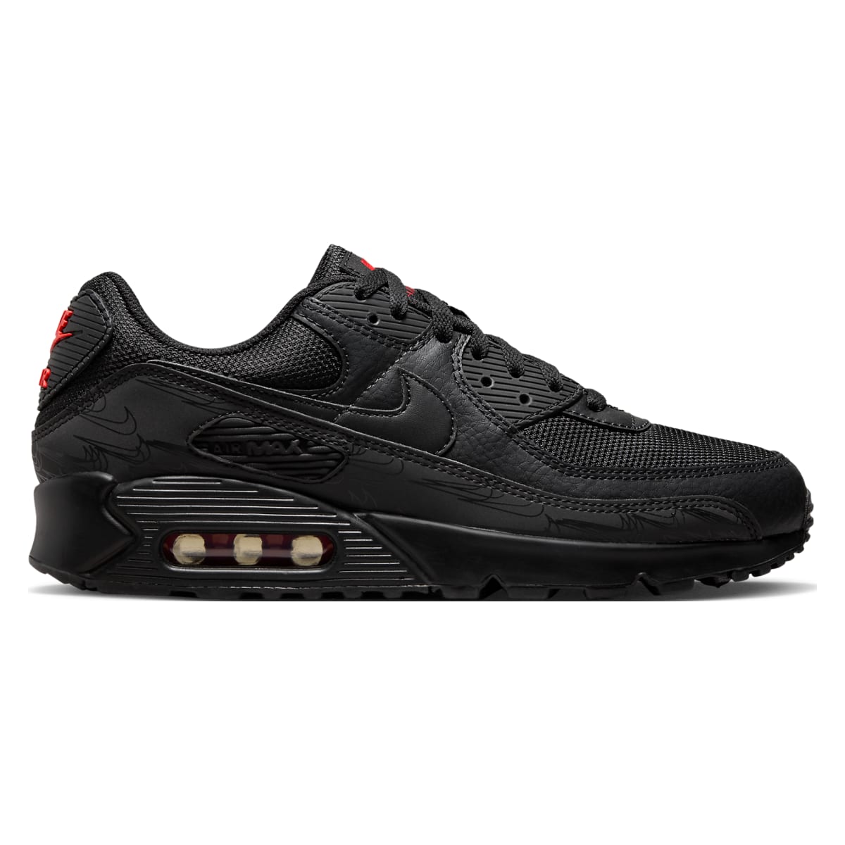 Nike Air Max 90 Reflective "Black Red”