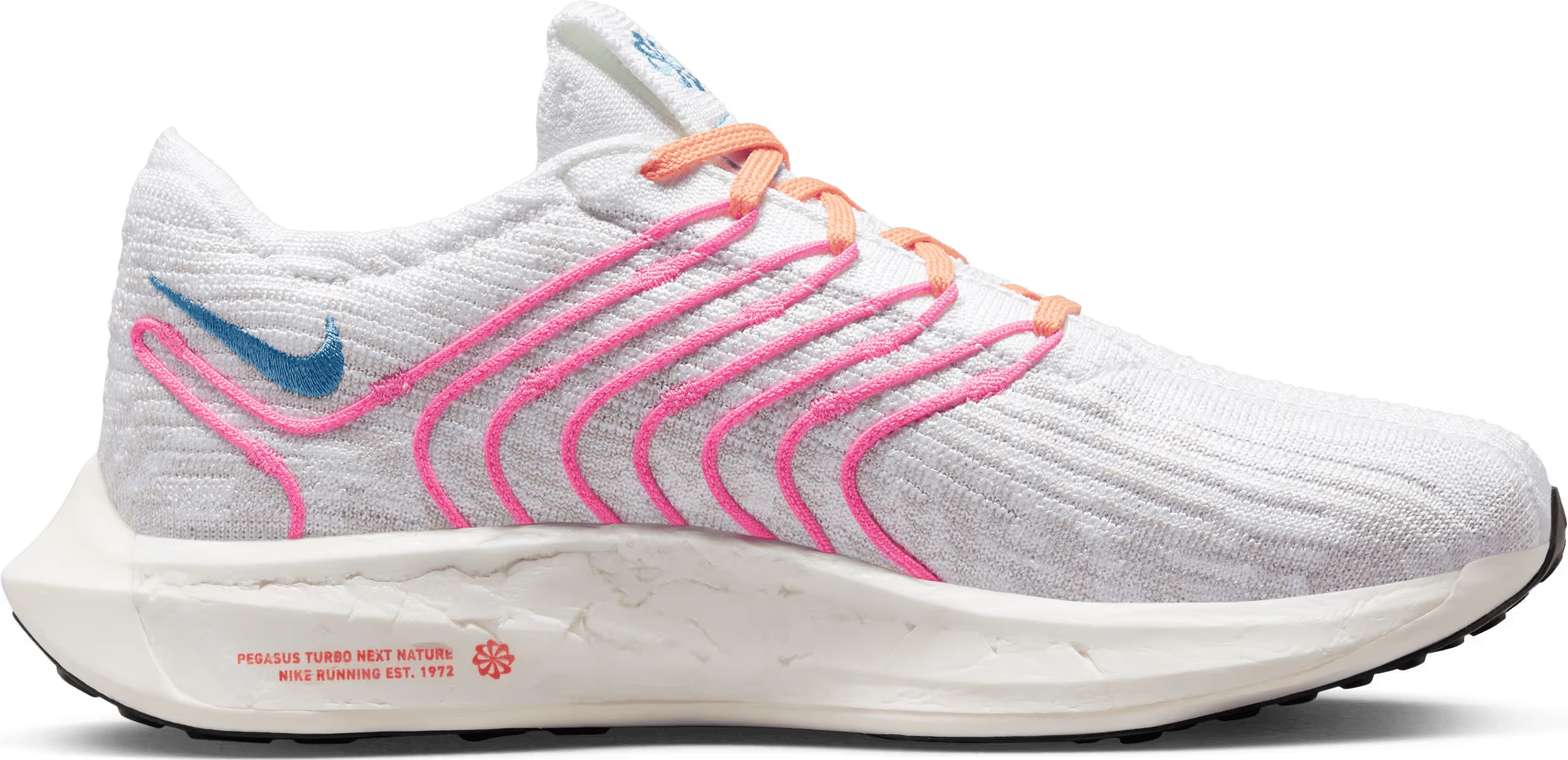 Nike Pegasus Turbo Next Nature White Pinksicle University Blue (W)