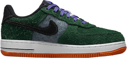 Nike Air Force 1 Low GS "Shaggy Green Suede"