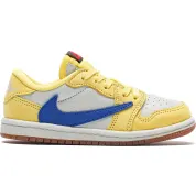 Travis Scott x Air Jordan 1 Low OG TD "Canary"