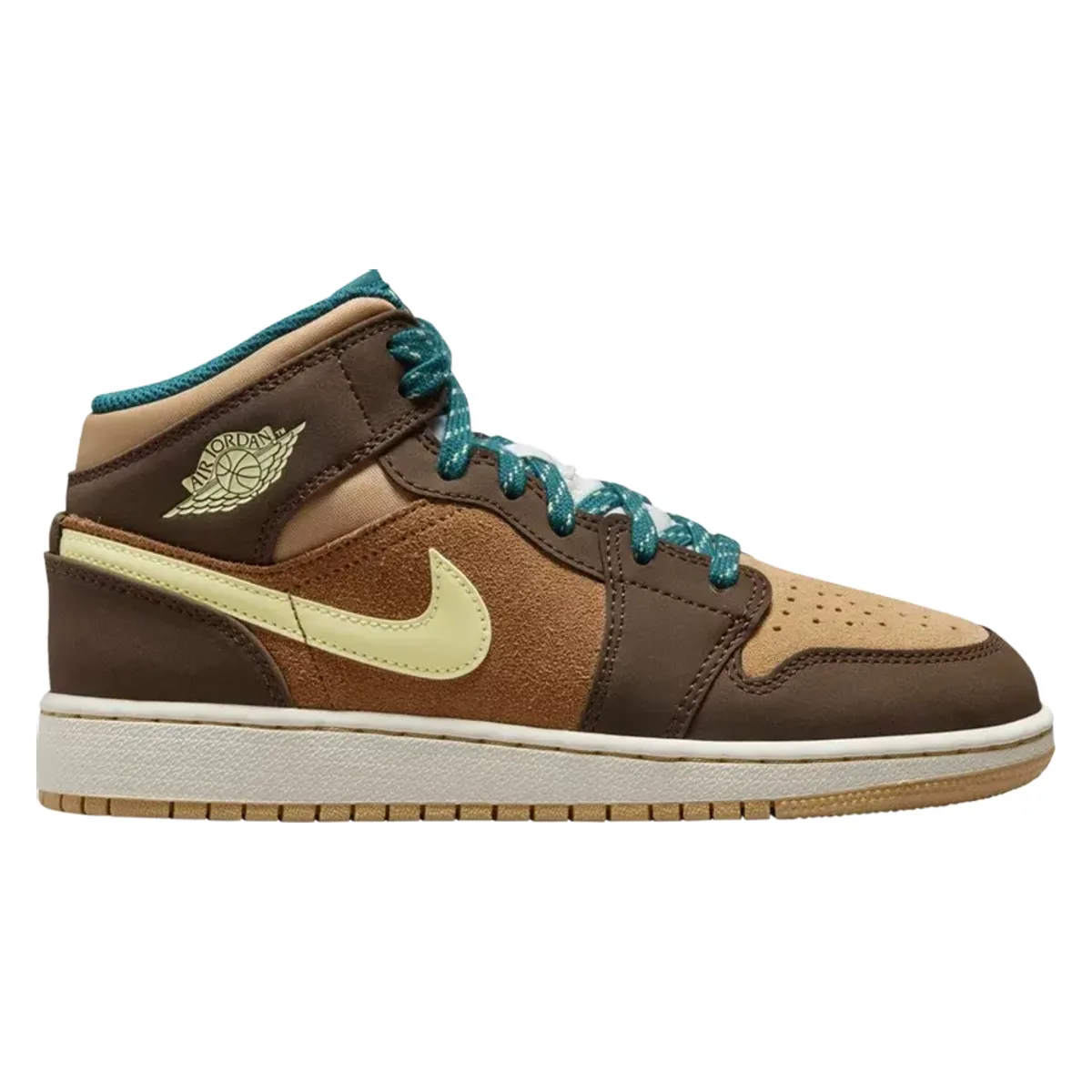 Air Jordan 1 Mid SE GS "Cacao Wow"