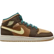Air Jordan 1 Mid SE GS "Cacao Wow"