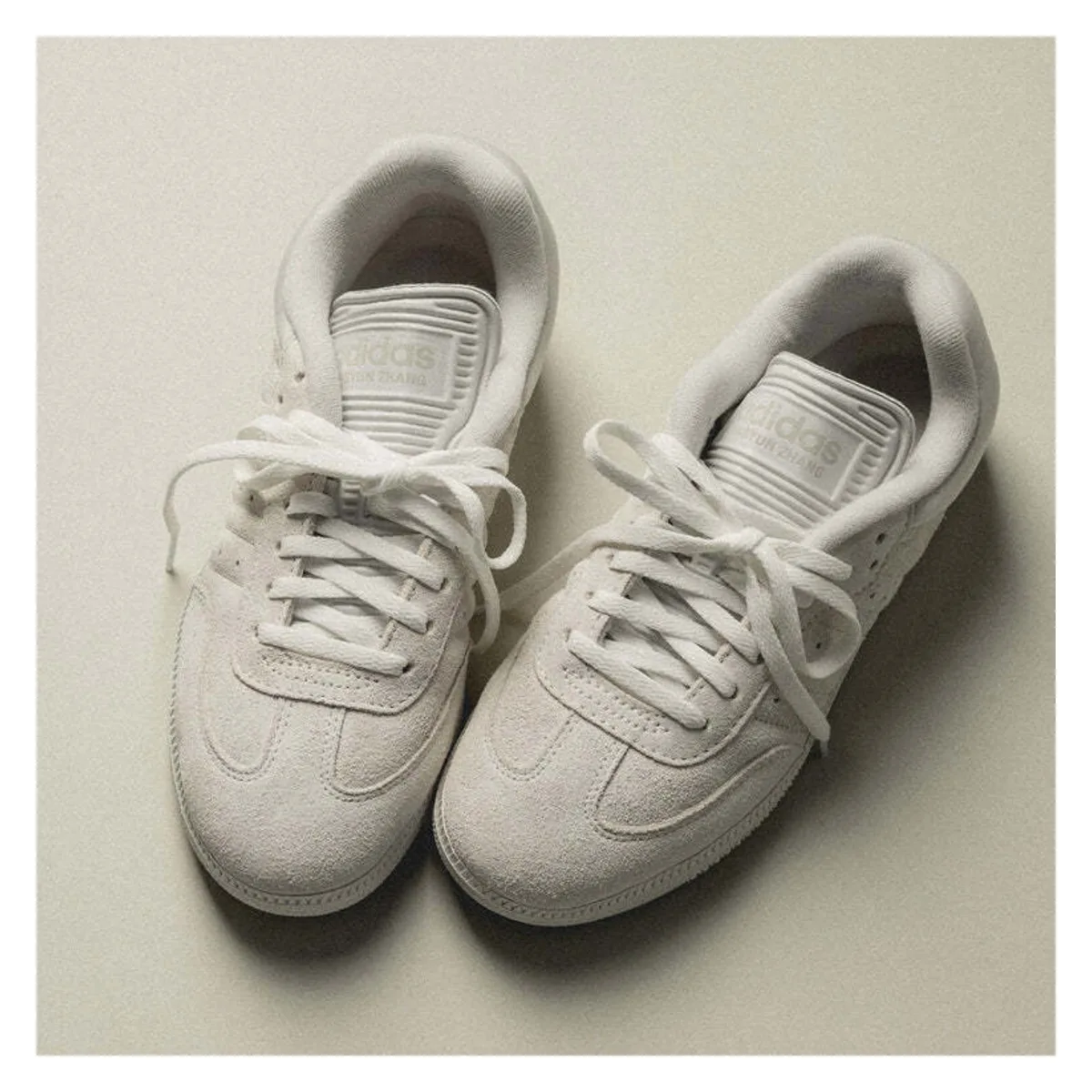 Dingyun Zhang x Adidas Samba "White Vapor"