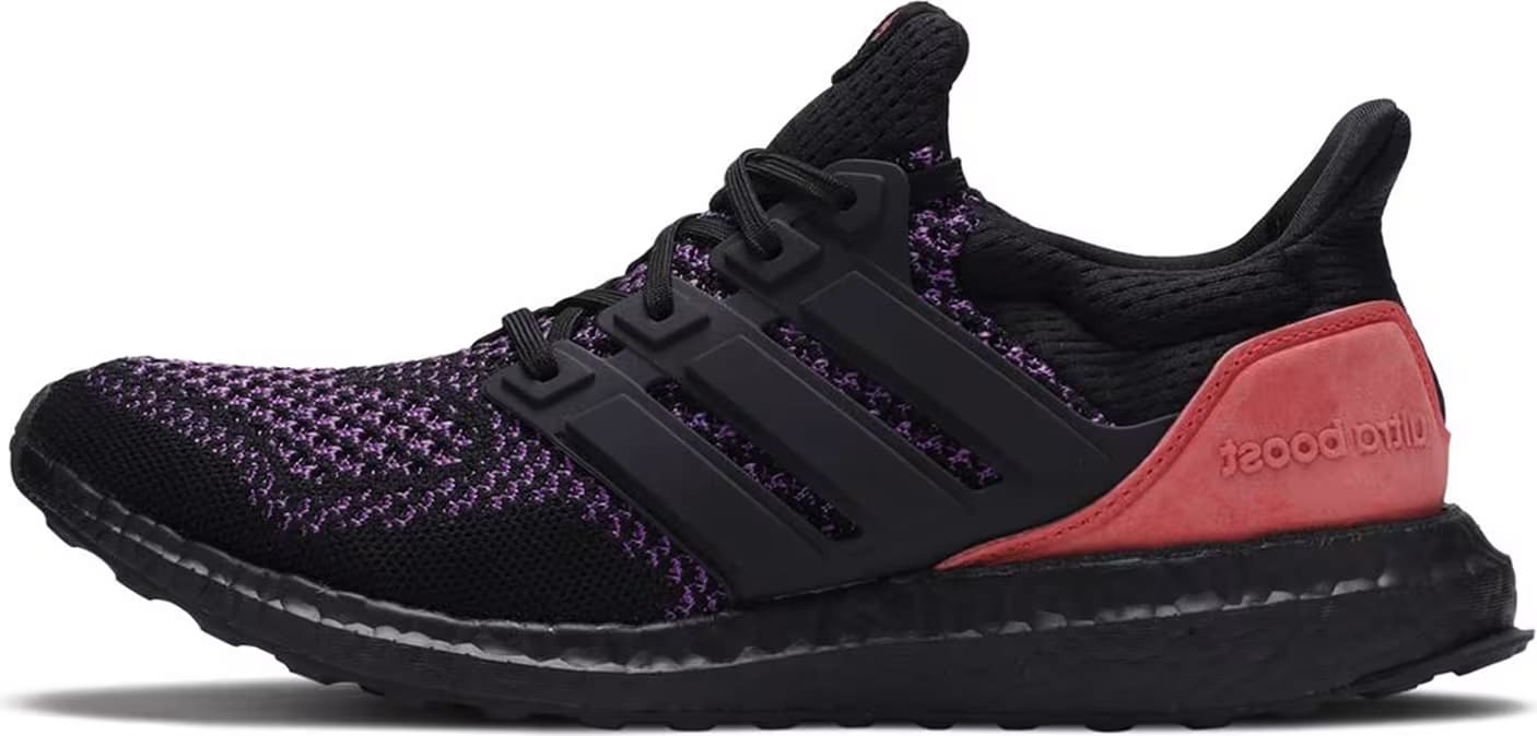adidas Ultra Boost Core Black Active Purple Shock Red