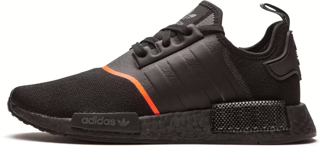 adidas NMD R1 Core Black Solar Red Line
