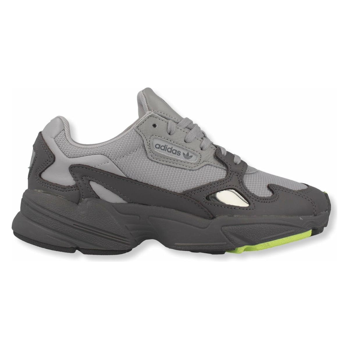 Adidas falcon grijs hotsell