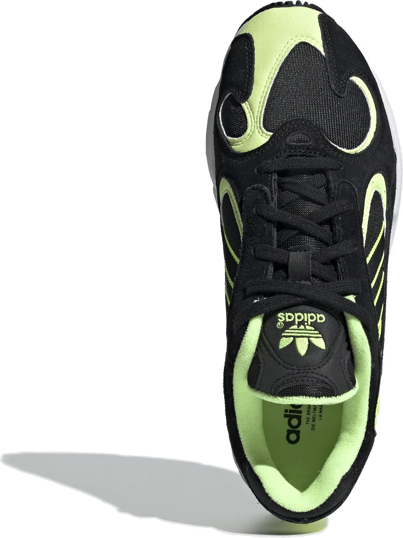 adidas Yung-1 Core Black Hi Res Yellow