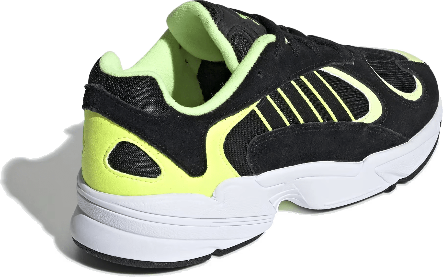 adidas Yung-1 Core Black Hi Res Yellow