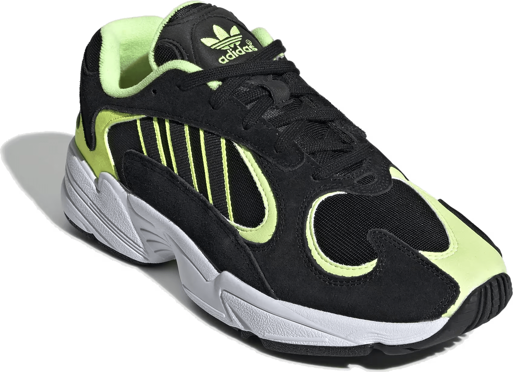 adidas Yung-1 Core Black Hi Res Yellow