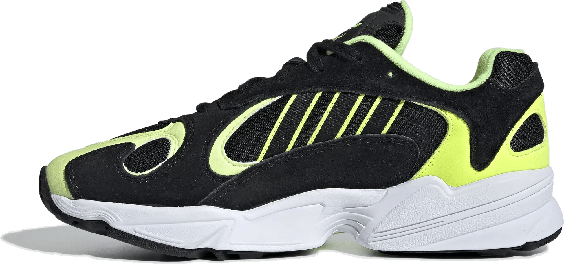 adidas Yung-1 Core Black Hi Res Yellow