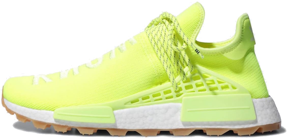 adidas NMD Hu Trail Pharrell Now Is Her Time Solar Yellow