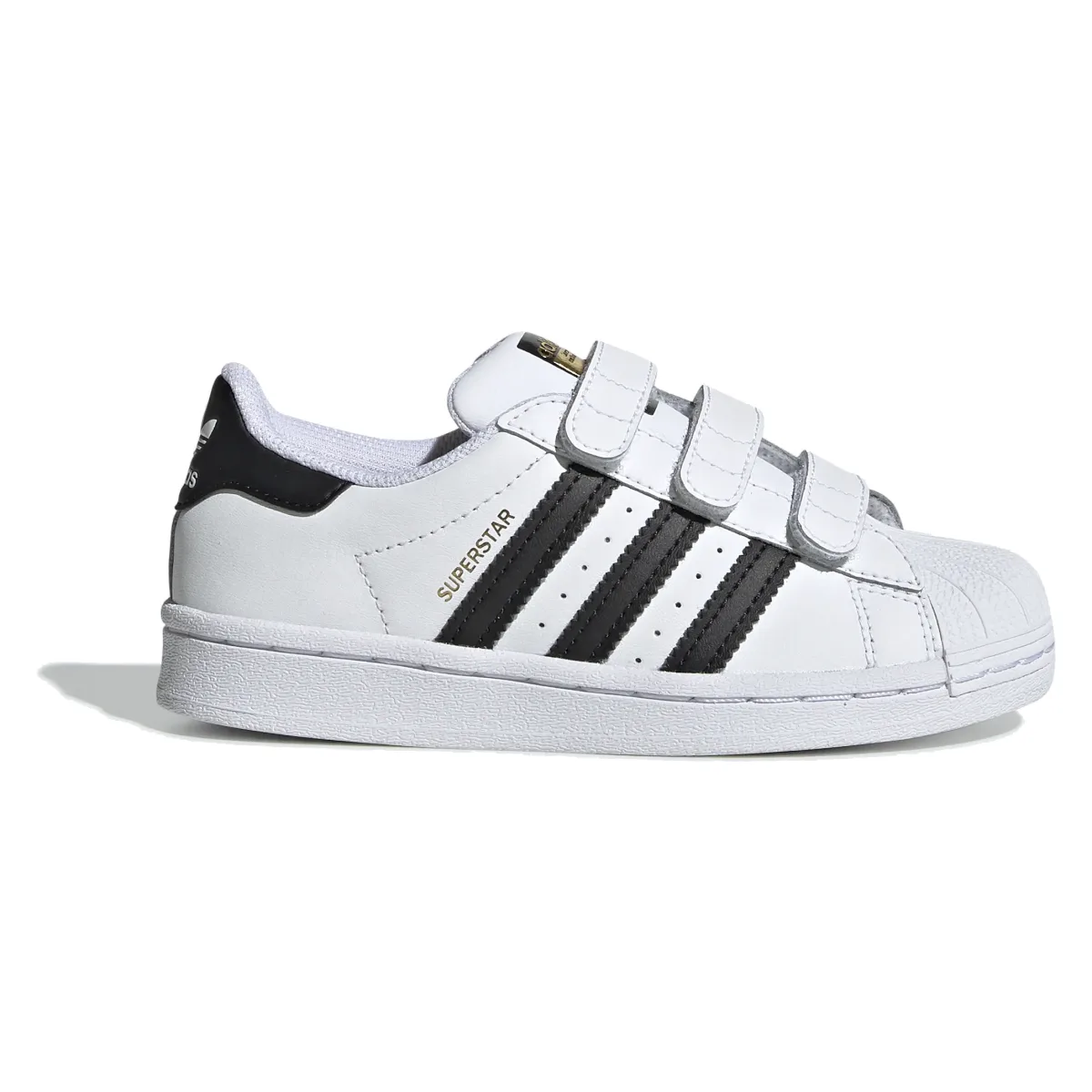 adidas Superstar Strap Cloud White Core Black (PS)