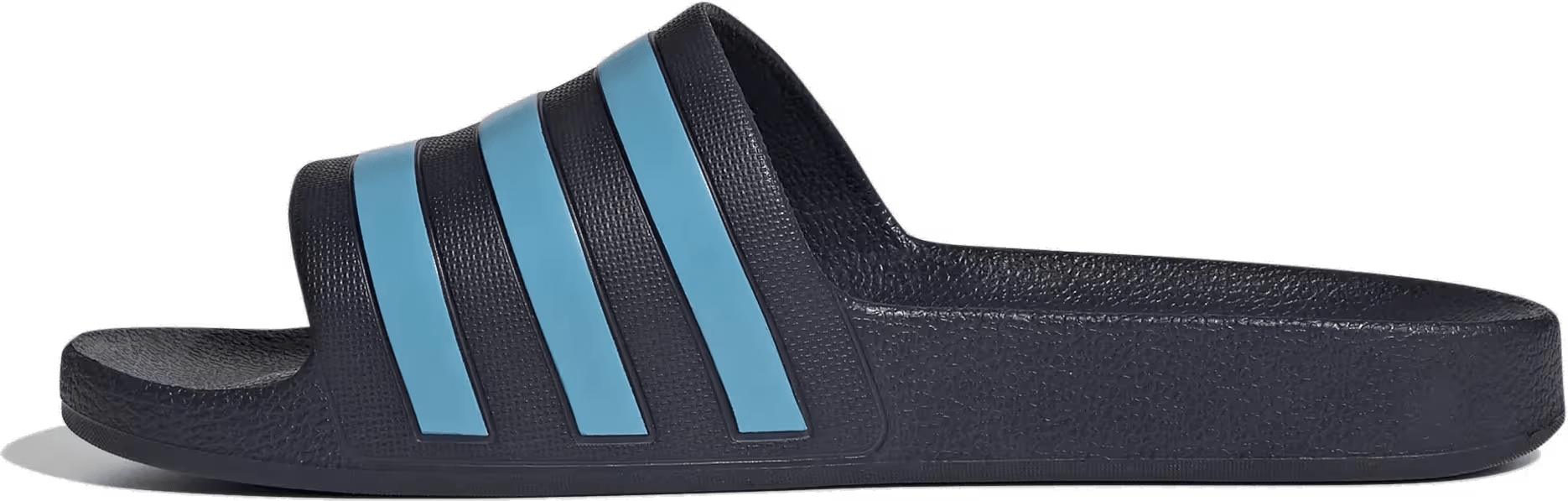 adidas Adilette Aqua Slides Legend Ink Bright Cyan
