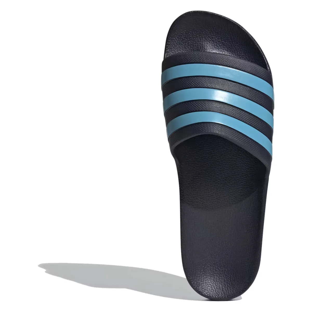 adidas Adilette Aqua Slides Legend Ink Bright Cyan