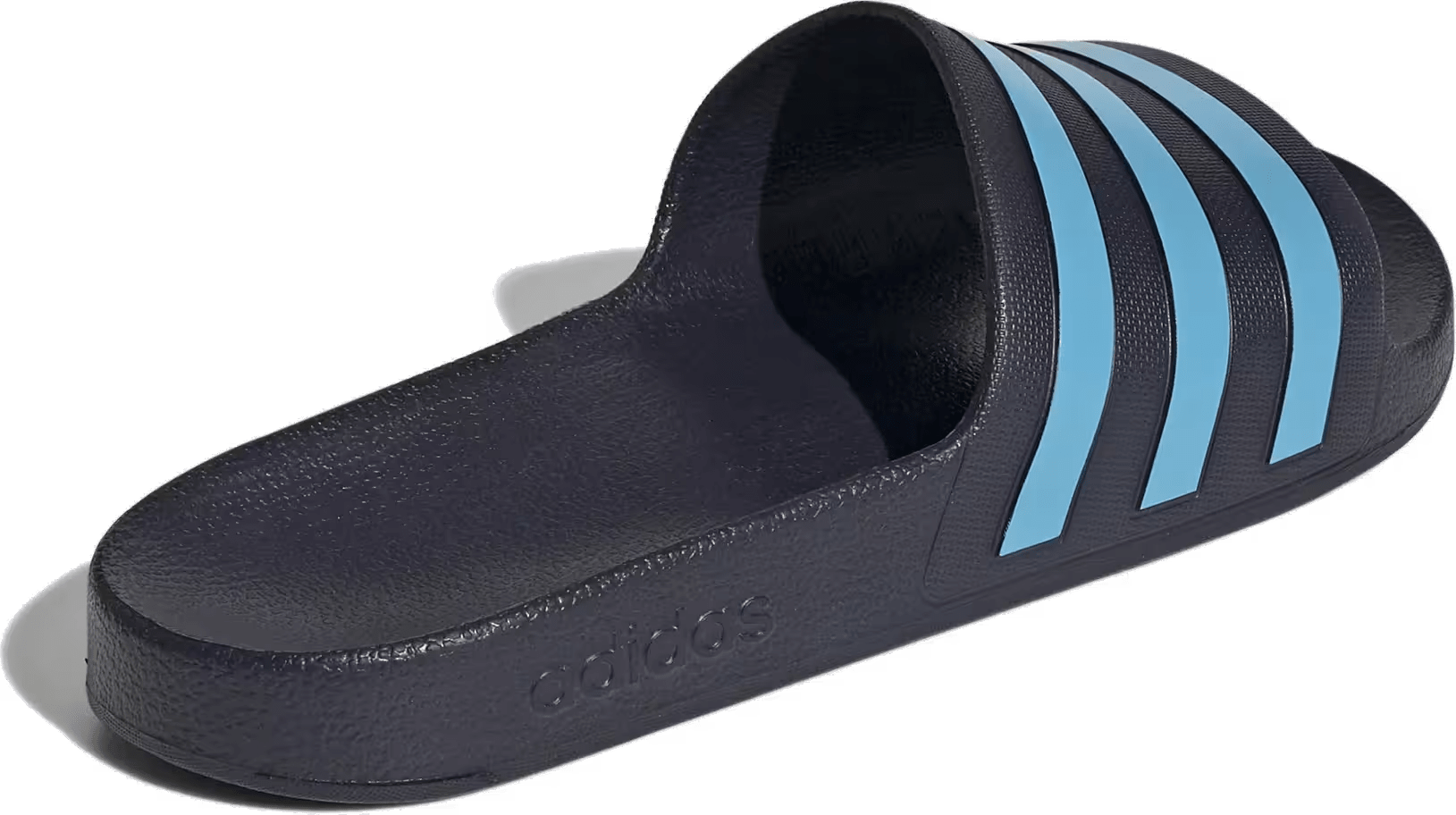 adidas Adilette Aqua Slides Legend Ink Bright Cyan