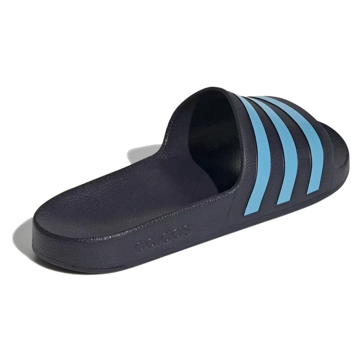 adidas Adilette Aqua Slides Legend Ink Bright Cyan