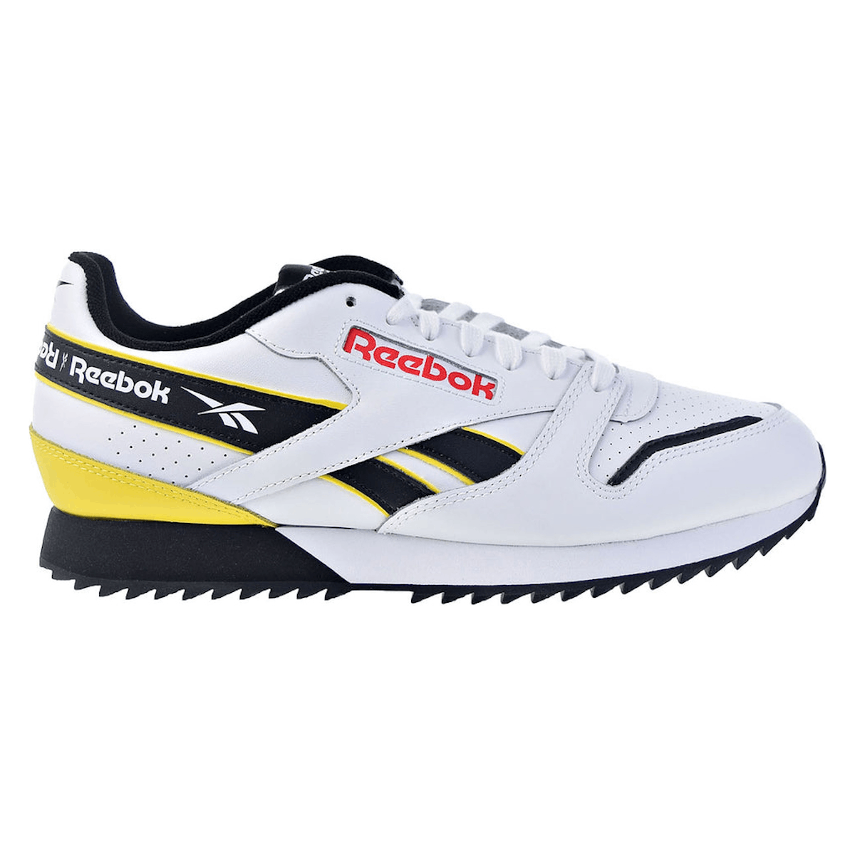 Reebok Classic Leather RippIe White Primal Red Yellow