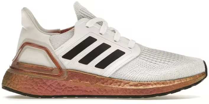 adidas Ultra Boost 20 White Signal Pink (Women's)