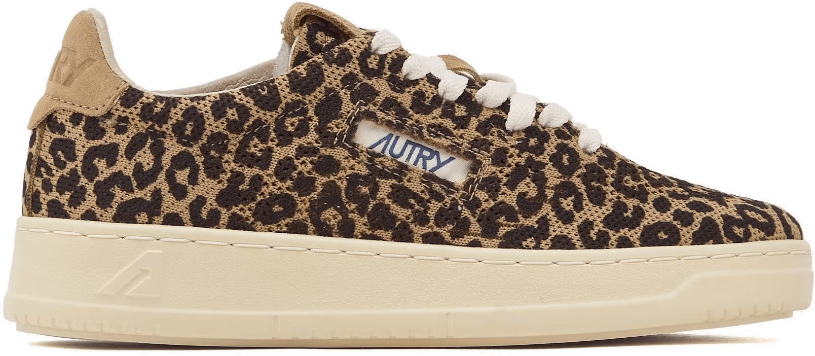Autry Women's Medalist Easeknit Low "Leopard Print"