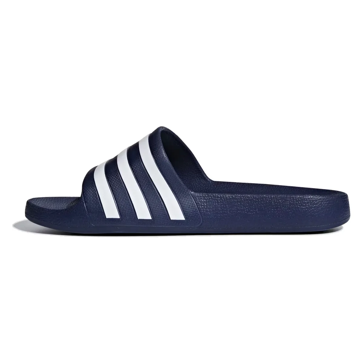 adidas Adilette Aqua Slides Dark Blue Cloud White