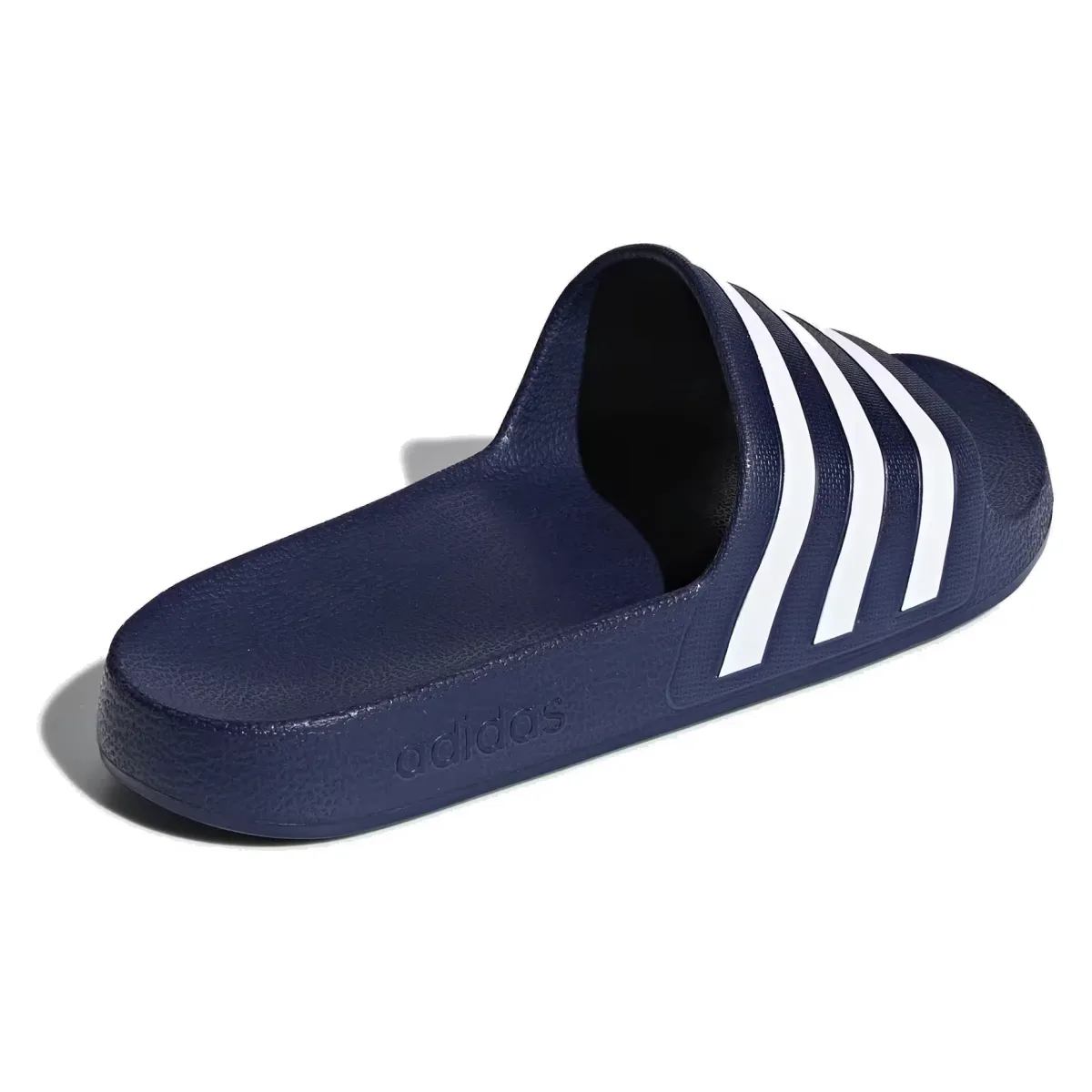 adidas Adilette Aqua Slides Dark Blue Cloud White