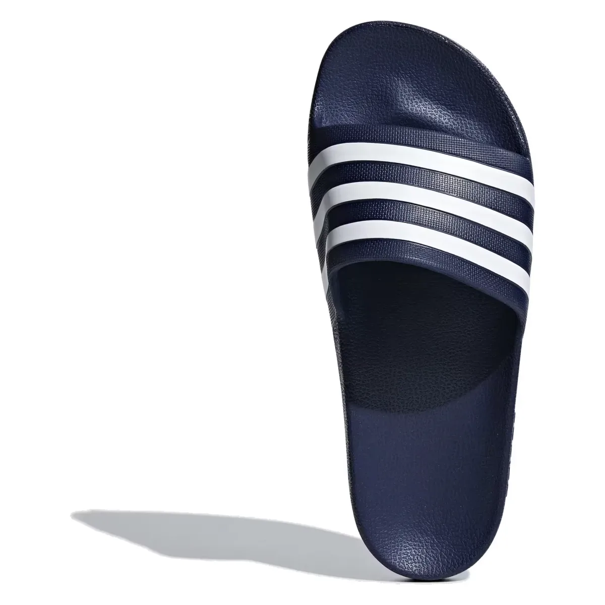 adidas Adilette Aqua Slides Dark Blue Cloud White