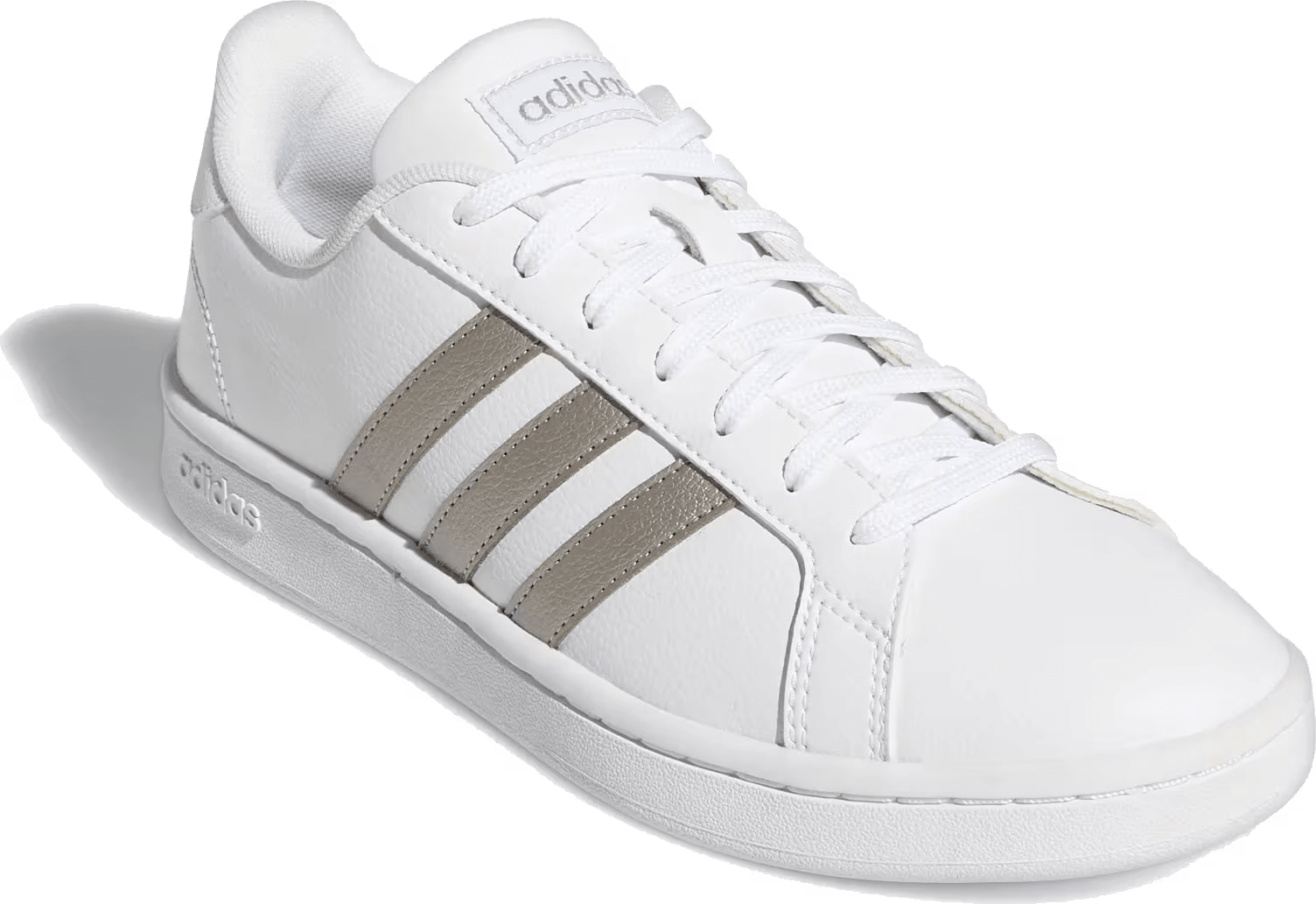 adidas Grand Court White Platinum Metallic (Women's)