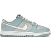 Nike Dunk Low Retro Fleece Swoosh Worn Blue