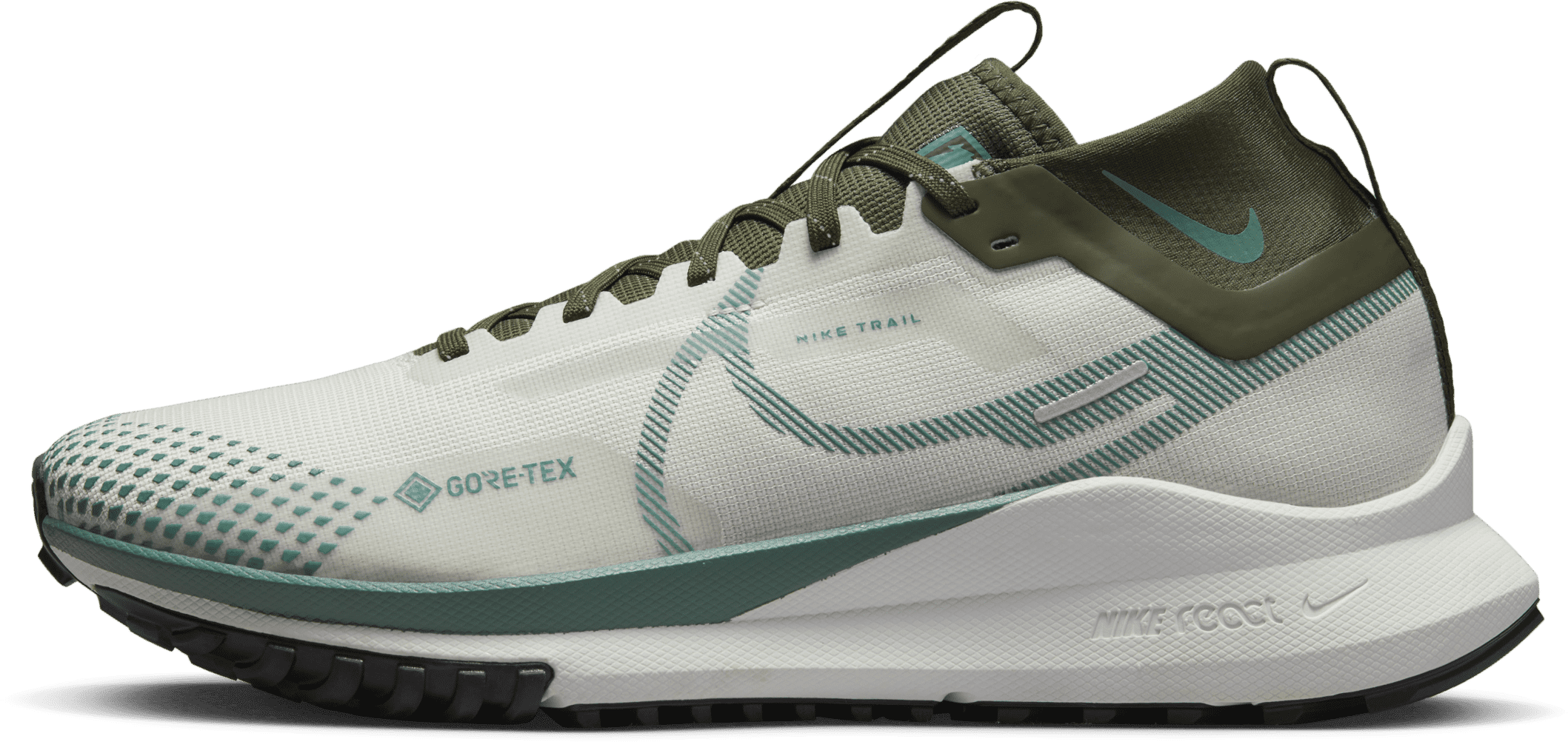 Nike React Pegasus Trail 4 Gore-Tex Olive Green