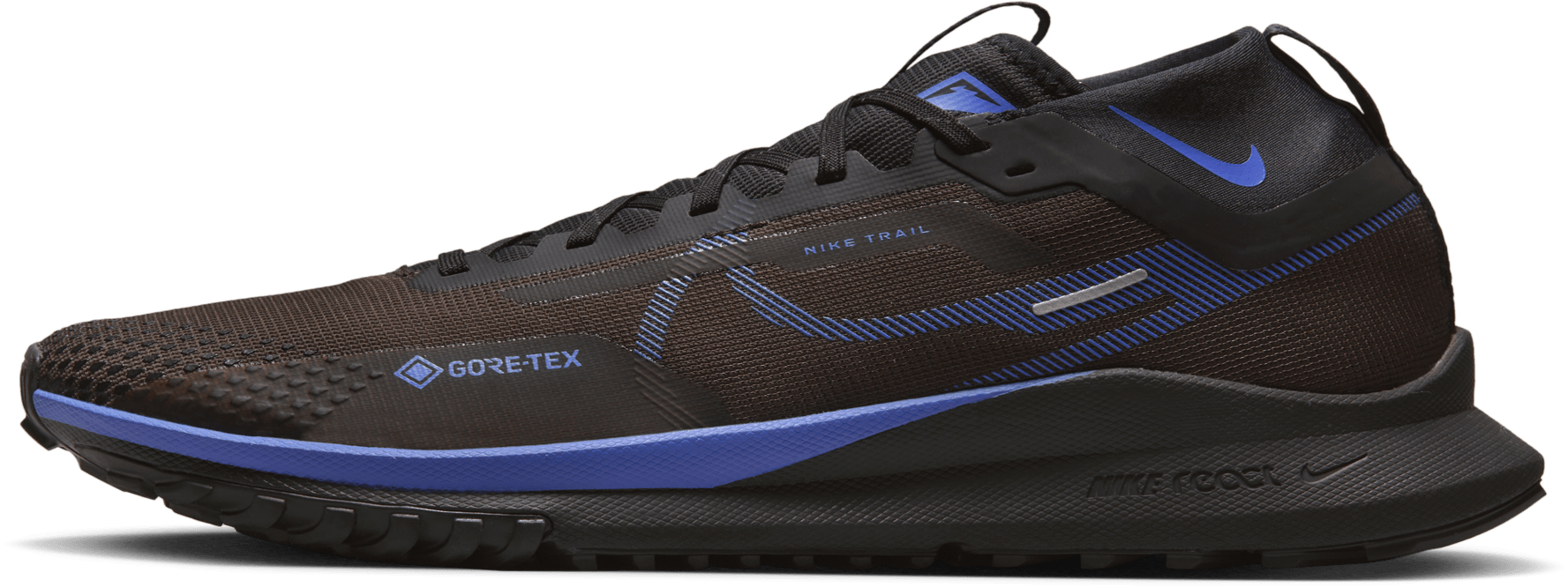 Nike React Pegasus Trail 4 Gore-Tex Brown Blue Black